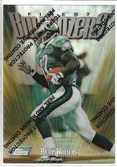 Ricky Watters [Refractor w/ Coating] Football Cards 1997 Topps Finest Prices