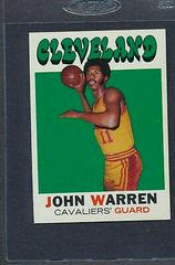 John Warren Basketball Cards 1971 Topps Prices