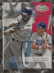 George Brett [Class 2 Red] #55 Baseball Cards 2017 Topps Gold Label Prices