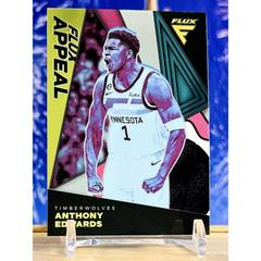 Anthony Edwards #19 Basketball Cards 2022 Panini Flux Appeal Prices