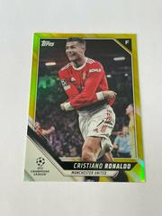 Cristiano Ronaldo [Yellow] Soccer Cards 2021 Topps UEFA Champions League Prices
