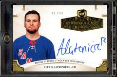 Alexis Lafreniere [Gold Autograph] Hockey Cards 2020 Upper Deck The Cup Rookie Class of 2021 Prices