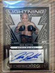 Bas Rutten #OL-BSR Ufc Cards 2023 Panini Chronicles UFC Obsidian Lightning Strike Signatures Prices