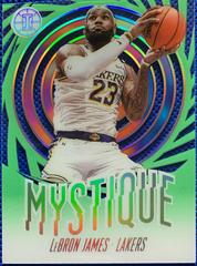 LeBron James [Emerald] Basketball Cards 2019 Panini Illusions Mystique Prices