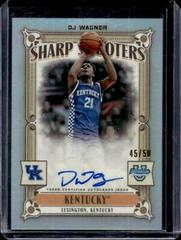 DJ Wagner #SSA-DW Basketball Cards 2023 Bowman Chrome University Sharp Shooters Autographs Prices