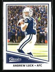 Andrew Luck [Blank Back] Football Cards 2017 Panini Classics Prices