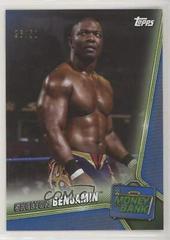 Shelton Benjamin [Blue] Wrestling Cards 2019 Topps WWE Money in the Bank Prices