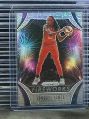 Jonquel Jones [Prizm Mojo] #17 Basketball Cards 2020 Panini Prizm WNBA Fireworks Prices