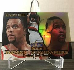Damon Stoudamire Row 1 #49 Basketball Cards 1998 Flair Showcase Prices