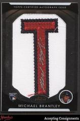 Michael Brantley [Autograph Letter Patch] #156 Baseball Cards 2010 Finest Prices