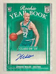 Jordan Walsh #31 Basketball Cards 2023 Donruss Elite Rookie Yearbook Autograph Prices