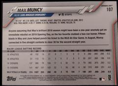 Max Muncy Baseball Cards 2020 Topps Opening Day Prices