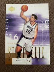 Peja Stojakovic Basketball Cards 2001 Upper Deck Flight Team Prices