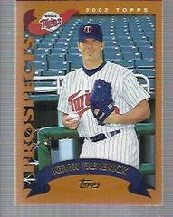 Kevin Frederick #T168 Baseball Cards 2002 Topps Traded Prices