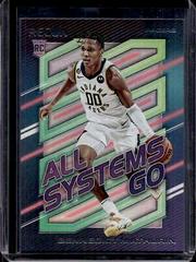 Bennedict Mathurin #20 Basketball Cards 2022 Panini Recon All Systems Go Prices