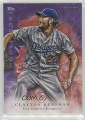 Clayton Kershaw [Purple] Baseball Cards 2017 Topps Inception Prices