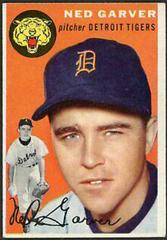Ned Garver [Gray Back] #44 Baseball Cards 1954 Topps Prices