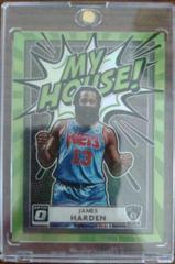 James Harden [Green] Basketball Cards 2020 Panini Donruss Optic My House Prices