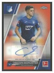 Christoph Baumgartner [Orange] Soccer Cards 2021 Topps Chrome Bundesliga Autographs Prices