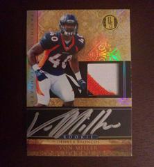 Von Miller [Silver Signature] Football Cards 2011 Panini Gold Standard Prices