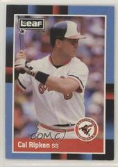 Cal Ripken Jr. Baseball Cards 1988 Leaf Prices