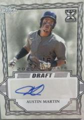 Austin Martin #BA-AM1 Baseball Cards 2020 Leaf Ultimate Autographs Prices