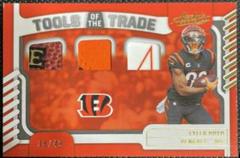 Tyler Boyd [Prime] Football Cards 2022 Panini Absolute Tools of the Trade Triple Prices