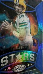 Aaron Rodgers [Blue] Football Cards 2021 Panini Certified Stars Prices