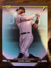 Aaron Judge [Aquamarine] #86 Baseball Cards 2021 Topps Triple Threads Prices