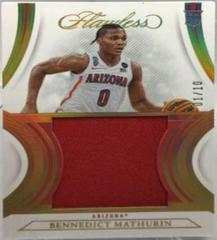 Bennedict Mathurin [Gold] #11 Basketball Cards 2022 Panini Flawless Collegiate Prices