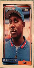 Anthony Young #148 Baseball Cards 1992 Topps Prices