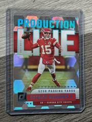 Patrick Mahomes II [Cubic] #PDL-1 Football Cards 2023 Panini Donruss Production Line Prices