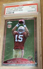 Michael Crabtree [Hands Above] Football Cards 2009 Topps Chrome Prices