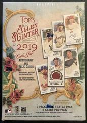 Blaster Box Baseball Cards 2019 Topps Allen & Ginter Prices