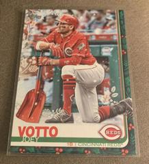 Joey Votto [Kneeling With Shovel] #HW65 Baseball Cards 2019 Topps Holiday Mega Box Prices