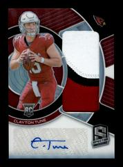 Clayton Tune #3 Football Cards 2023 Panini Spectra Radiant Rookie Patch Signature Prices
