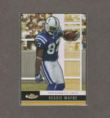 Reggie Wayne [Gold Refractor] #53 Football Cards 2008 Topps Finest Prices