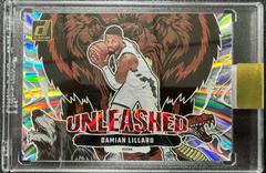 Damian Lillard [Laser] #9 Basketball Cards 2023 Panini Donruss Unleashed Prices