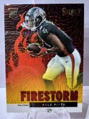 Kyle Pitts [Gold] Football Cards 2021 Panini Select Firestorm Prices