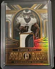 D'Andre Swift [White Gold] #GR-DAS Football Cards 2023 Panini Gold Standard Rush Prices