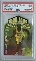 Shaquille O'Neal [Refractor] Basketball Cards 1997 Topps Generations Prices