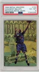 Chauncey Billups [Precious Metal Gems] #102 Basketball Cards 1998 Metal Universe Prices
