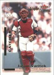 Jason Varitek #103 Baseball Cards 2001 Fleer Triple Crown Prices