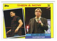 William Regal Wrestling Cards 2015 Topps Heritage WWE Then & Now Prices