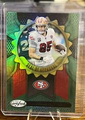 George Kittle [Green] #15 Football Cards 2022 Panini Certified Seal of Approval Prices