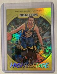 Stephen Curry Basketball Cards 2019 Panini Hoops Premium Stock High Voltage Prices