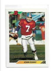 John Elway Football Cards 1992 Bowman Prices