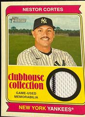 Nestor Cortes #CCR-NC Baseball Cards 2023 Topps Heritage Clubhouse Collection Relics Prices