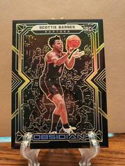 Scottie Barnes [Yellow] #154 Basketball Cards 2021 Panini Obsidian Prices