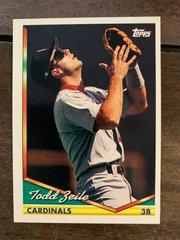 Todd Zeile #25 Baseball Cards 1994 Topps Prices